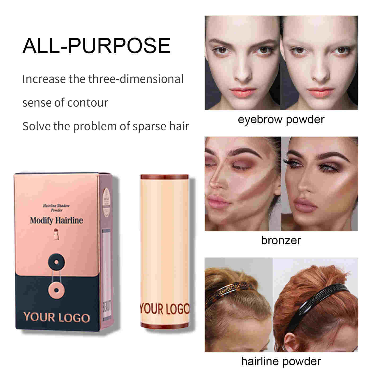 multipurpose hairline powder