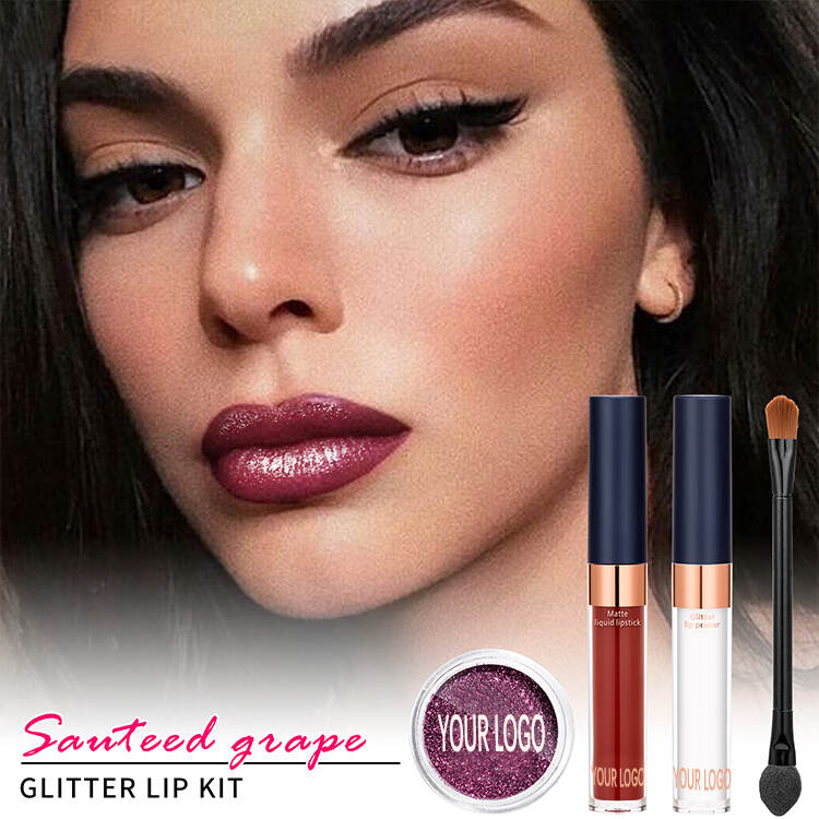 glitter lip kit make-up