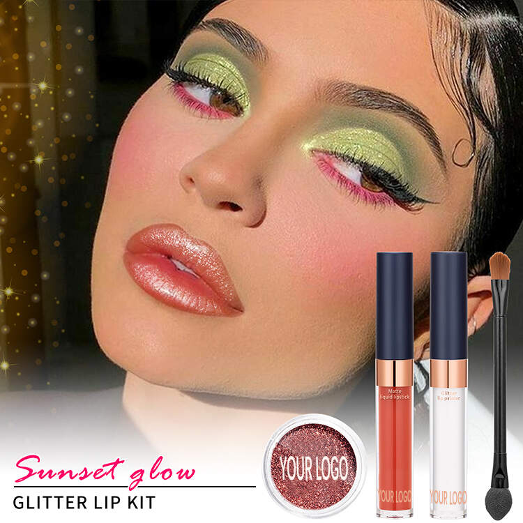 glitter lip kit ແຕ່ງຫນ້າ