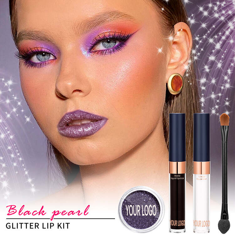 glitter lip kit make-up