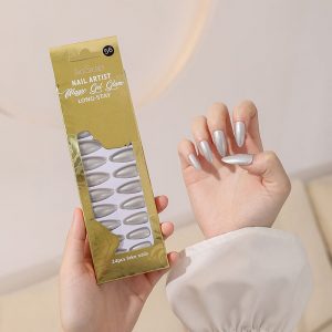 factory direct colorful full cover fake nail