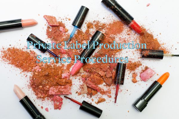 What is our private label production service procedures