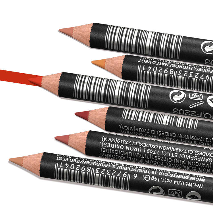 lip liner pensil borongan labél swasta