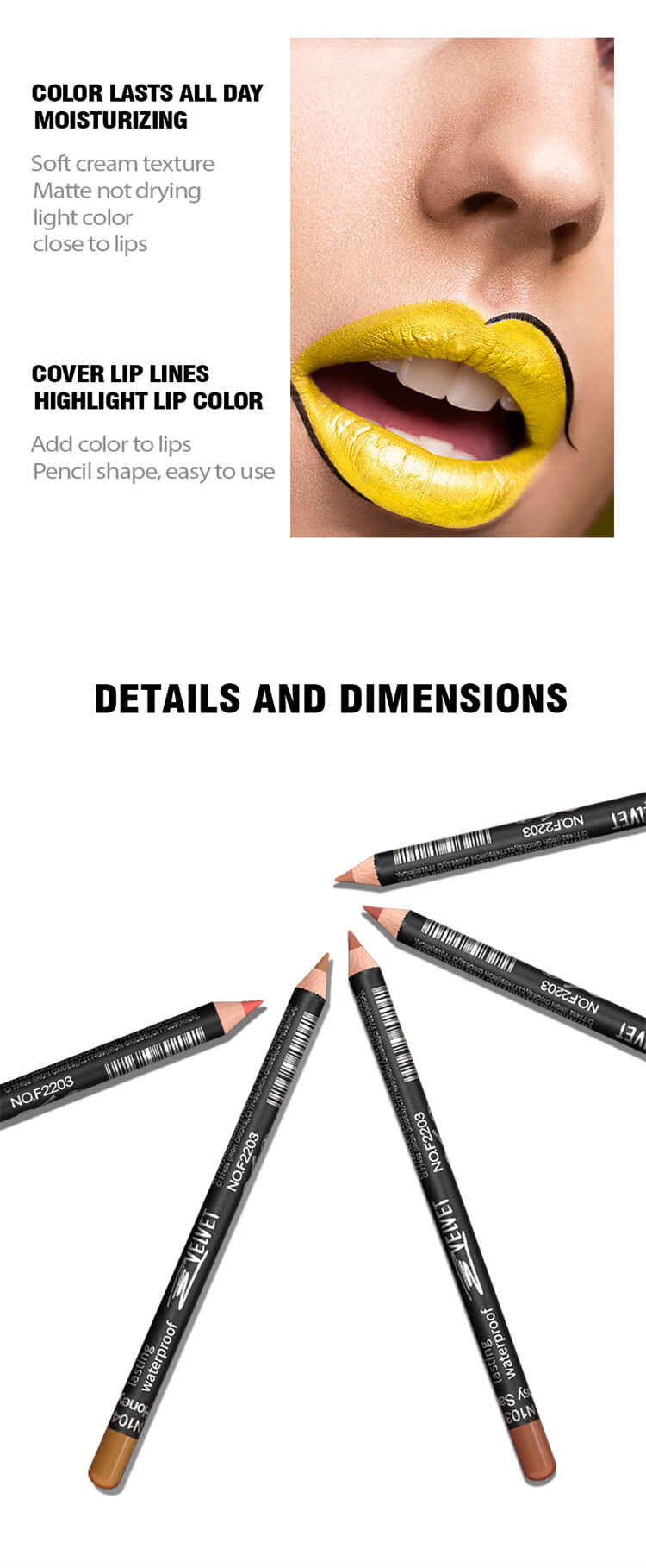 lip liner pencil wholesale