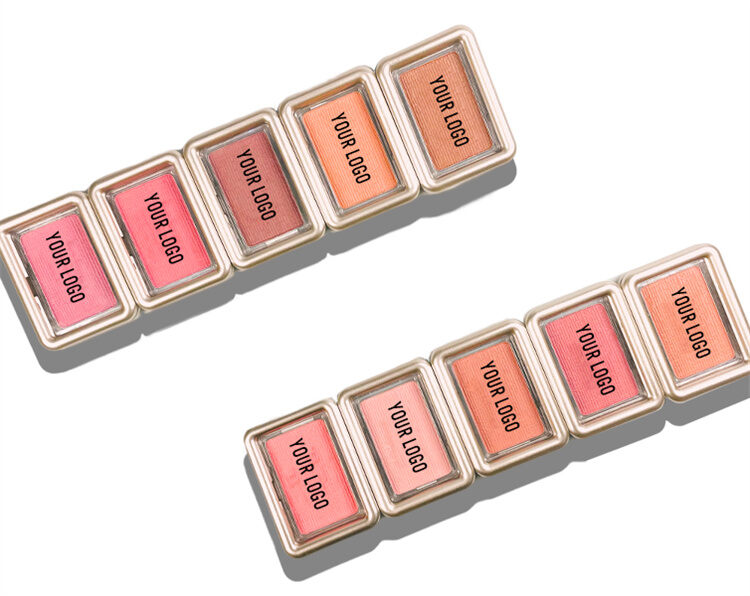 10 Color Blush Powder Face Makeup Private Label