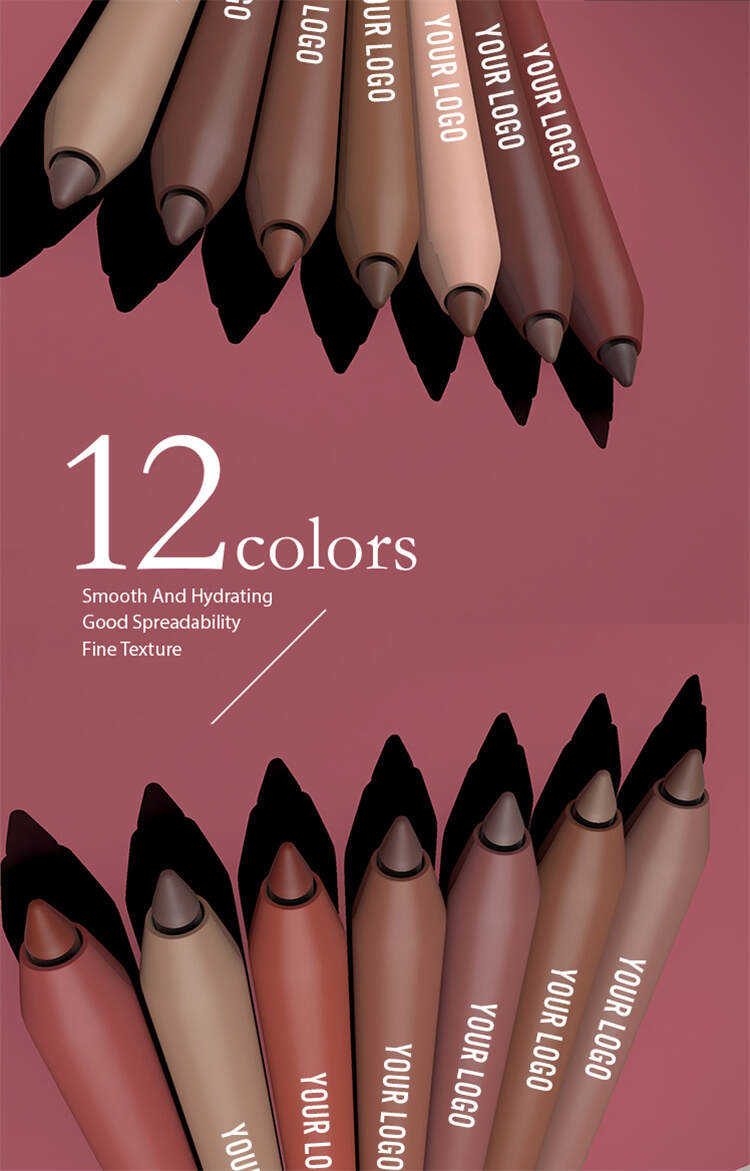 Wholesale Lip Liner High Pigmented Twist Up and No Sharpener Required