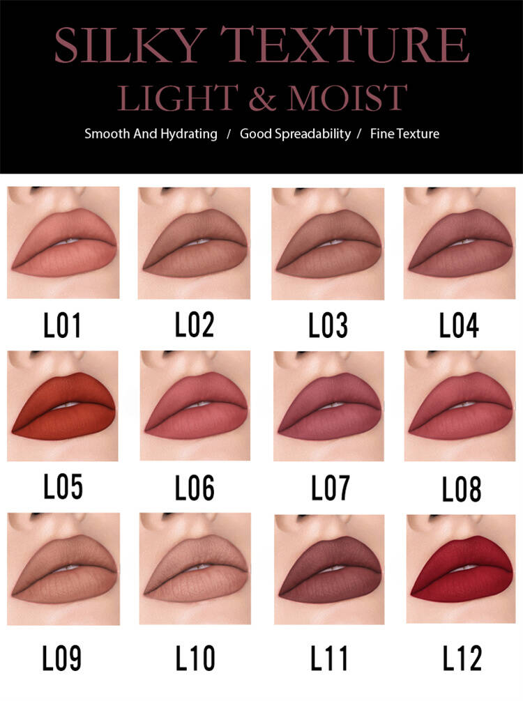 Bán buôn Lip Liner có sắc tố cao xoắn lên và không cần mài