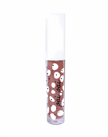 Bright lip gloss packaging design